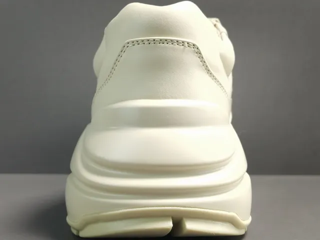 Gucci Rhyton Tiger White Leather Chunky Sneakers 7