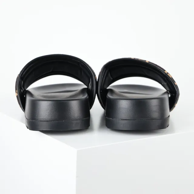 Gucci Screener GG Supreme Brown and Black Slippers 8