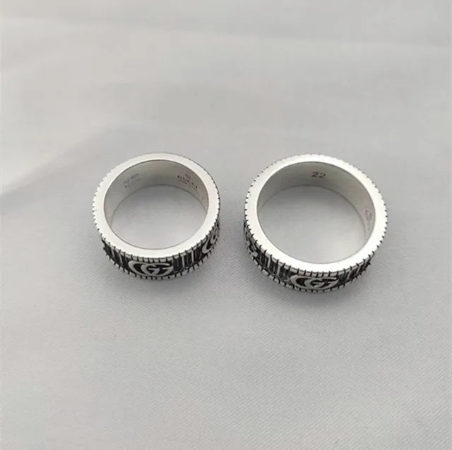 Gucci Screener Interlocking GG Wide Band Ring 3