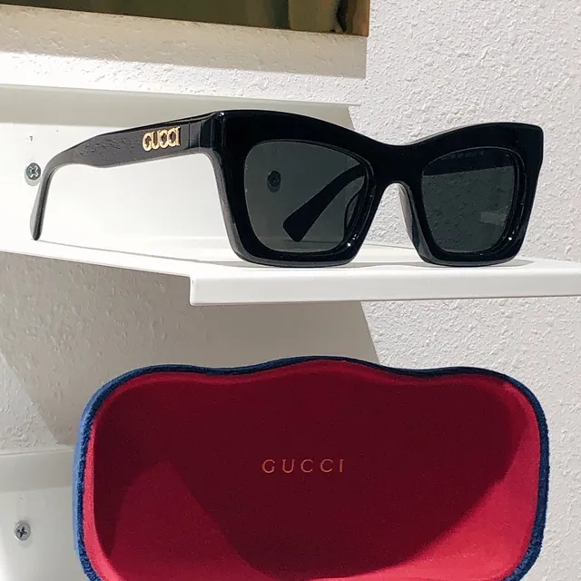 Gucci Screener Lime Green Rectangular Optical Glasses 7
