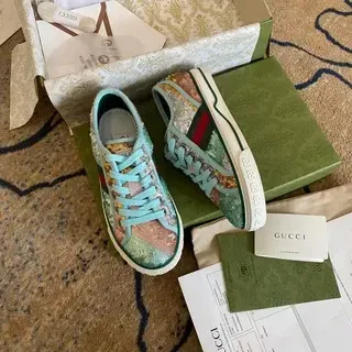 Gucci Screener Sequined Multicolor Lifestyle Sneakers