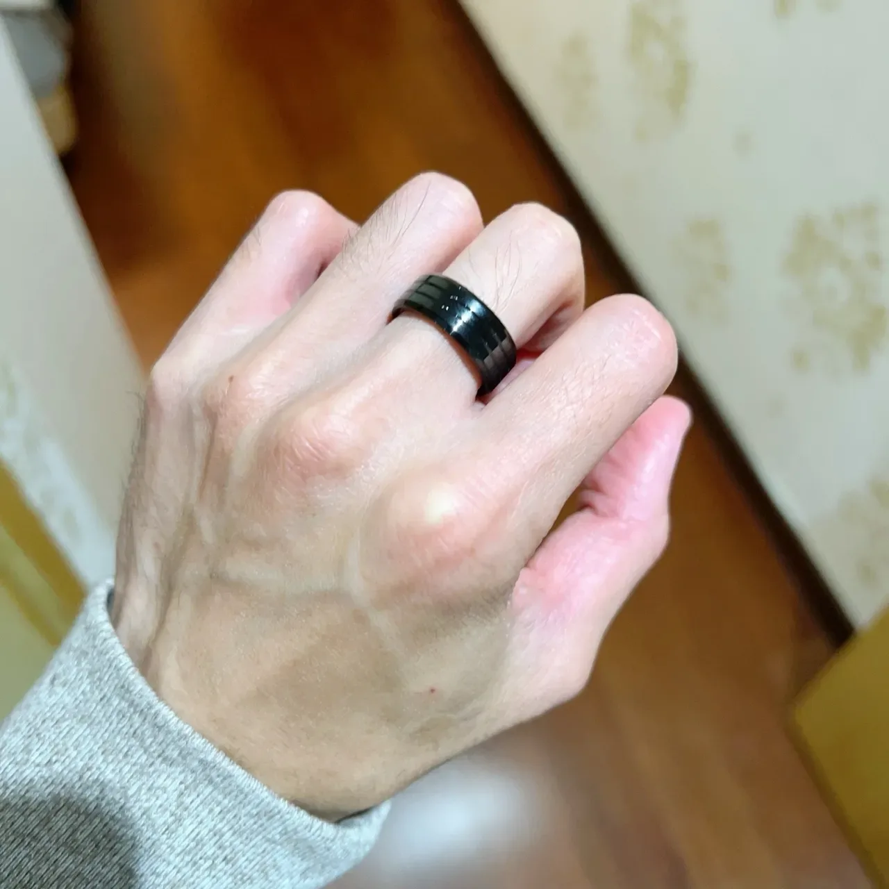 Gucci Three Bands Black Ceramic Ring 3