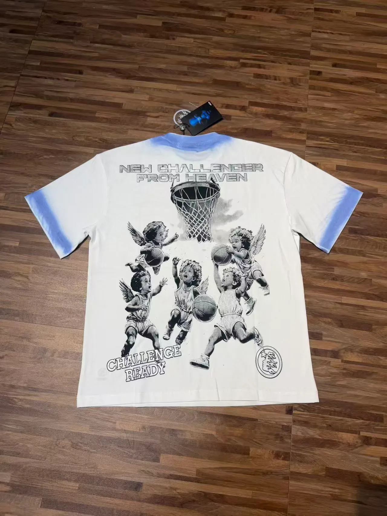 Hellstar Graphic Dip-Dye Sleeve T-Shirt 4