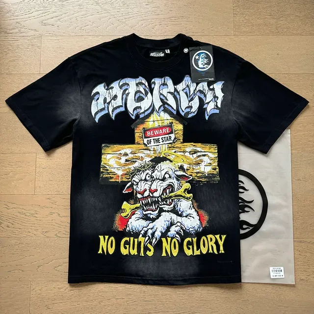 Hellstar Graphic-Print Crewneck T-Shirt 3
