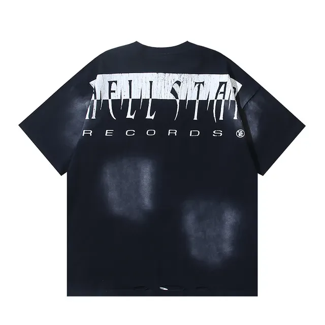 Hellstar Graphic Print Double-Sided T-Shirt 4