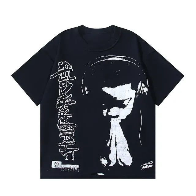 Hellstar Graphic Print Double-Sided T-Shirt 5