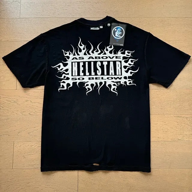 Hellstar Graphic Print Double-Sided T-Shirt 21