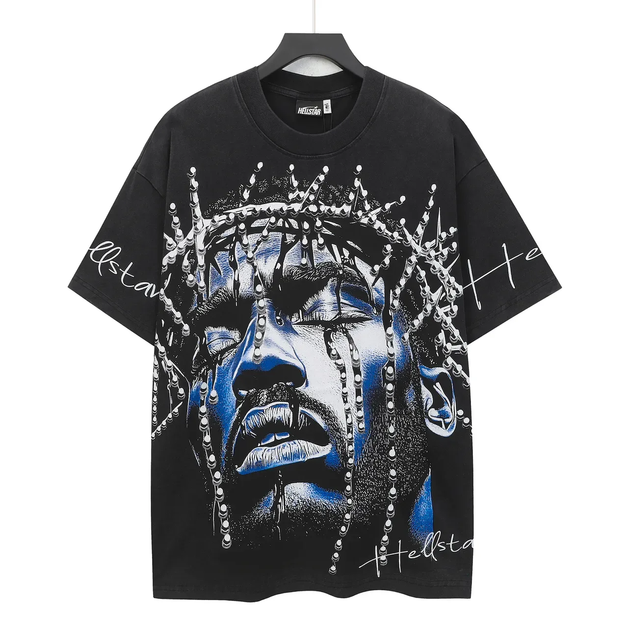 Hellstar Graphic Print Oversized T-Shirt 2