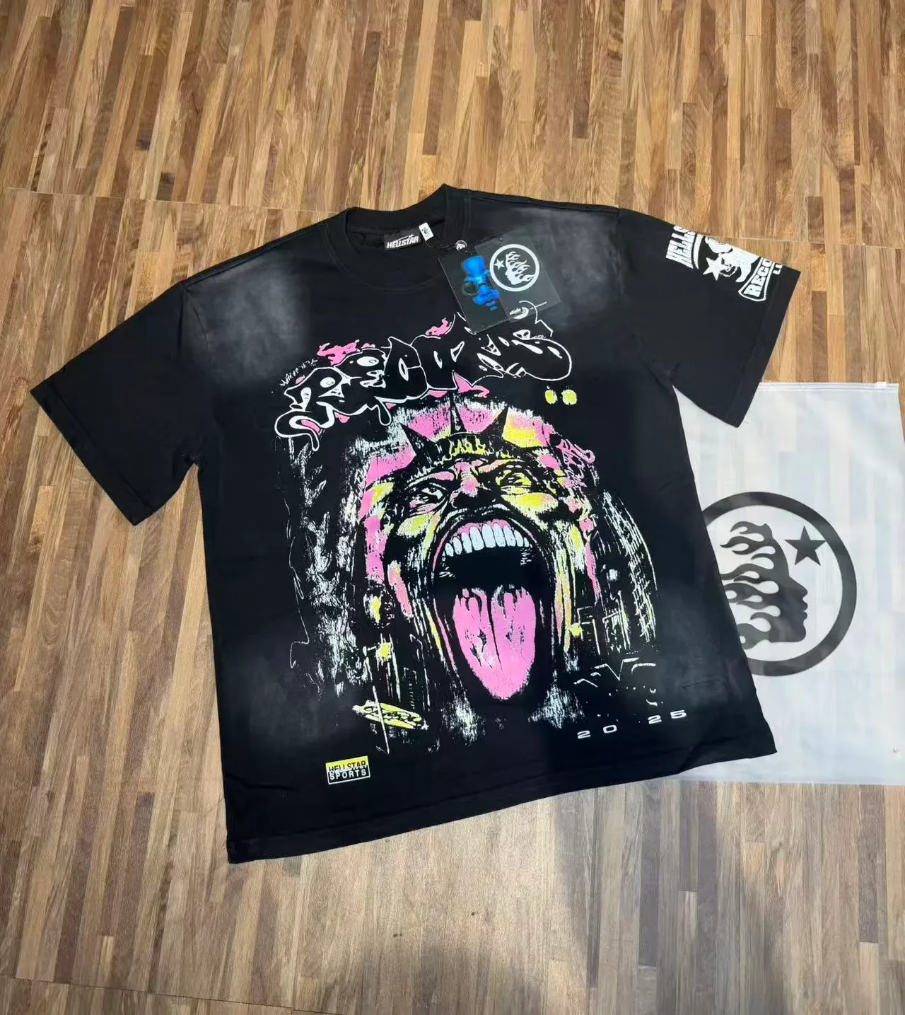 Hellstar Graphic Print Oversized T-Shirt 2