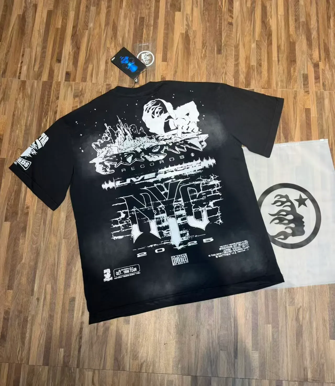 Hellstar Graphic Print Oversized T-Shirt 3