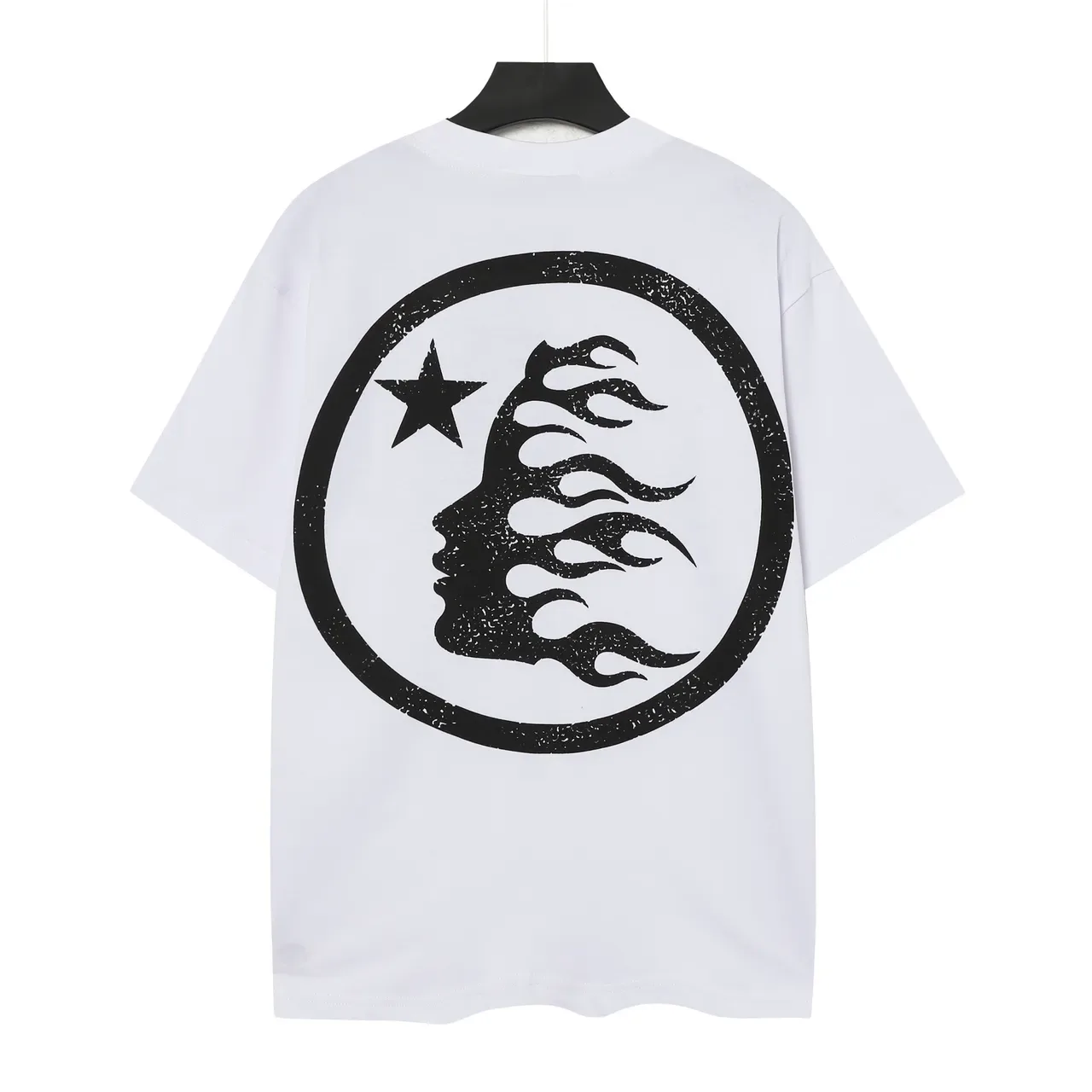 Hellstar Graphic Print Oversized White T-Shirt 3