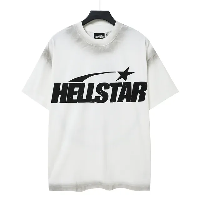 Hellstar Oversized Bleached Graphic Print T-Shirt 2