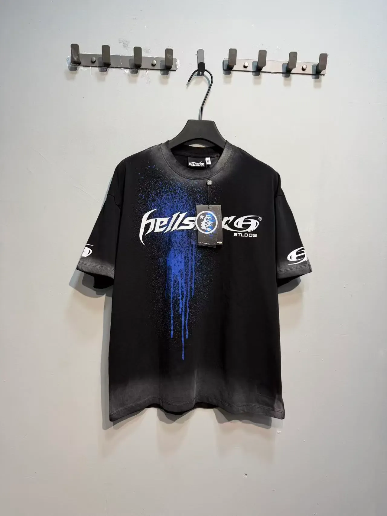 Hellstar Spray Drip Gradient Fade T-Shirt 5