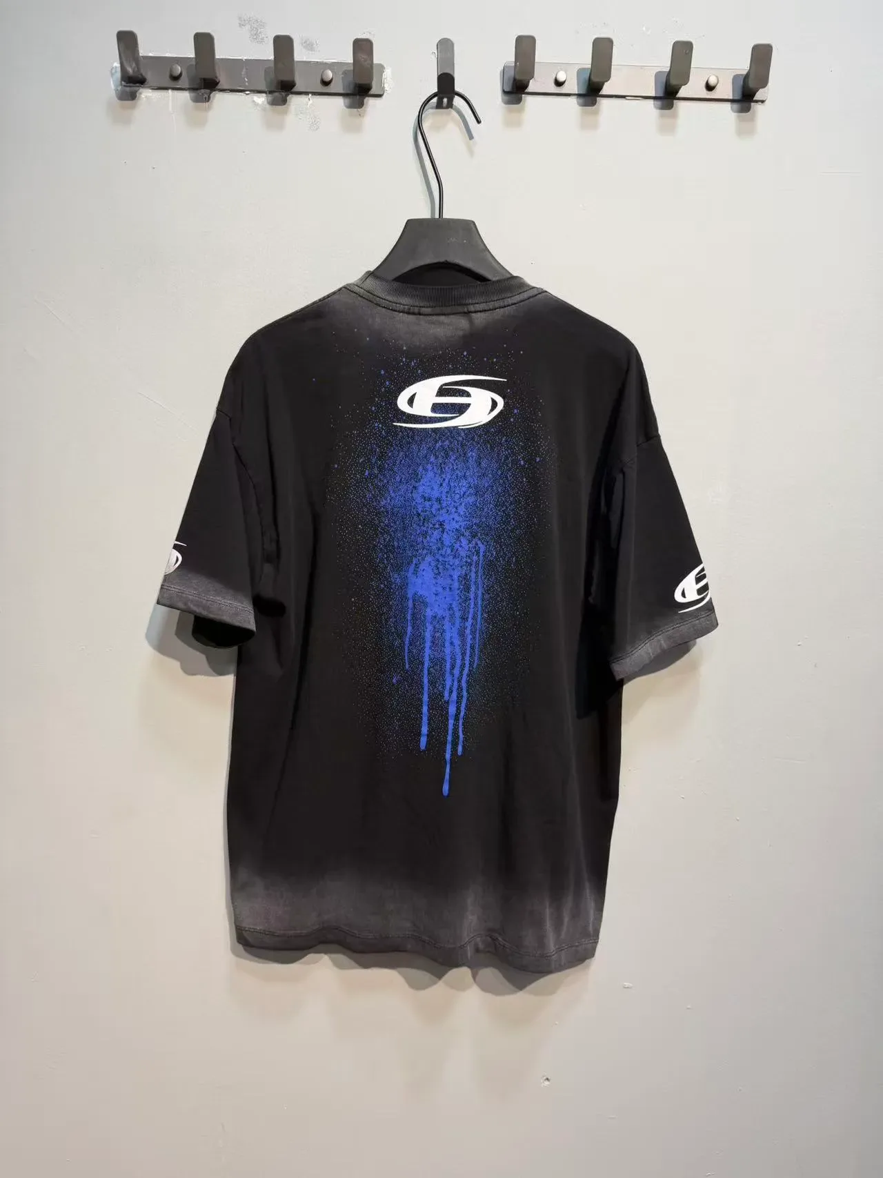 Hellstar Spray Drip Gradient Fade T-Shirt 6