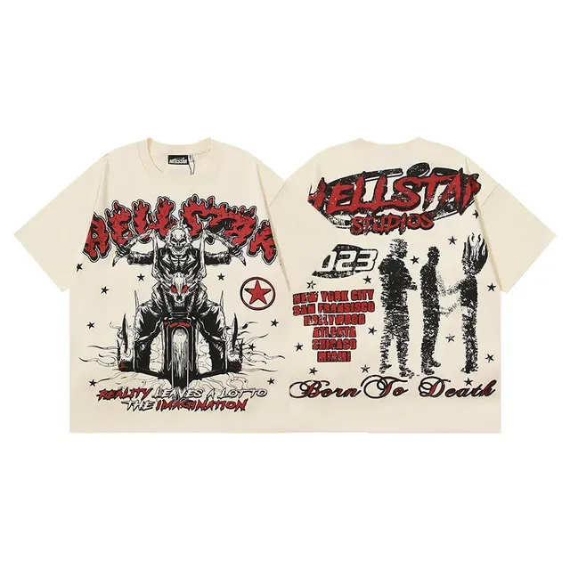 Hellstar Studios Graphic Print Oversized T-Shirt 4