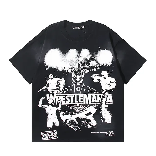 Hellstar WrestleMania Graphic Oversized T-Shirt 2