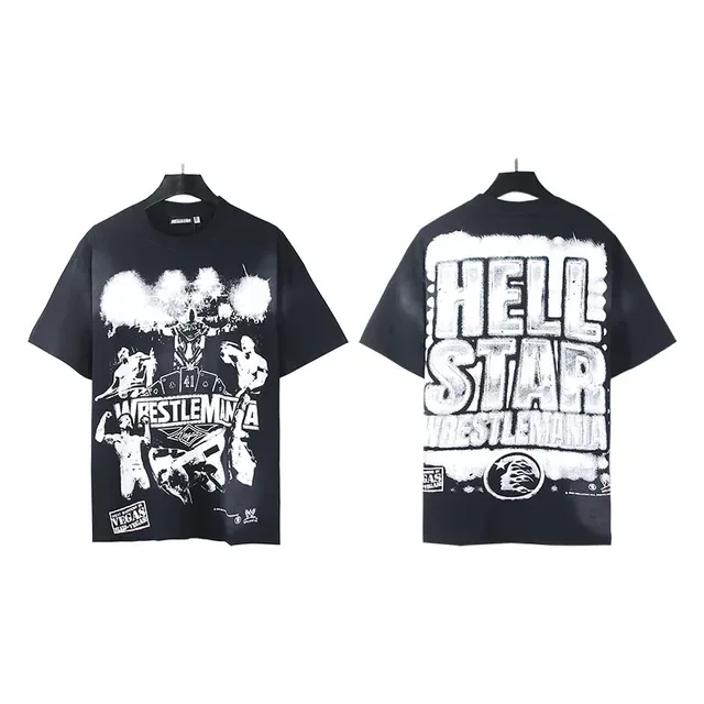 Hellstar WrestleMania Graphic Oversized T-Shirt 4