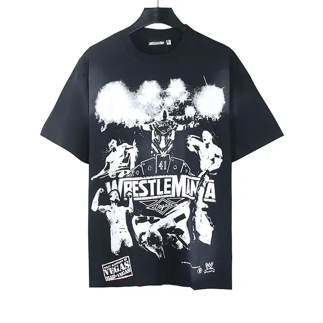 Hellstar WrestleMania Graphic Oversized T-Shirt 5