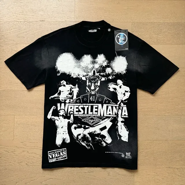 Hellstar WrestleMania Graphic Oversized T-Shirt 8