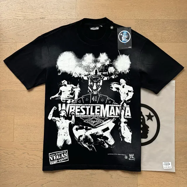 Hellstar WrestleMania Graphic Oversized T-Shirt 9