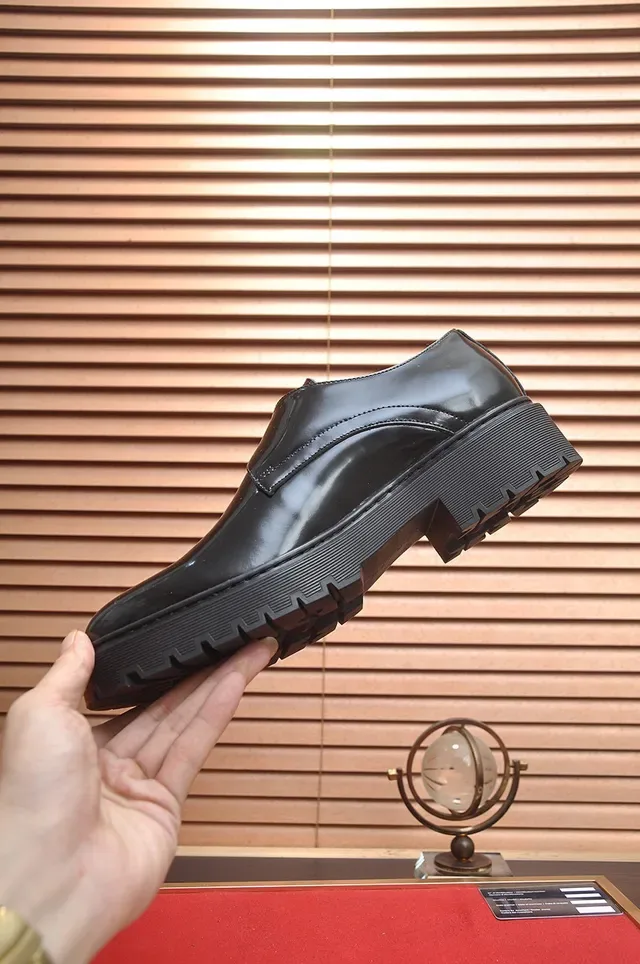 Hermès Buckled Monk Shoe Black Patent Leather Monk Shoes 5