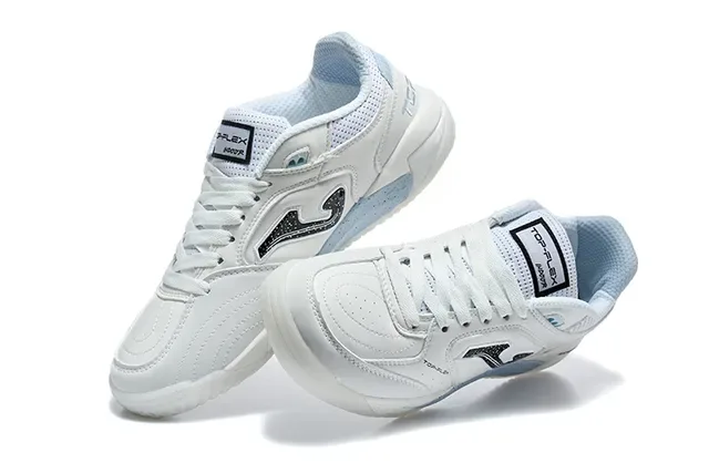 Joma Top Flex White Blue Synthetic-Mesh Upper Lifestyle Sneakers 2