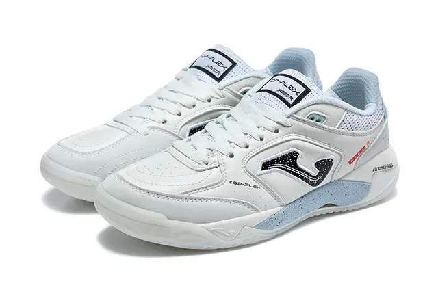 Joma Top Flex White Blue Synthetic-Mesh Upper Lifestyle Sneakers 10