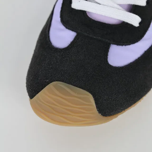 Loeve Sneakers Lifestyle de Material Misto em Roxo e Preto de Low-Top 5