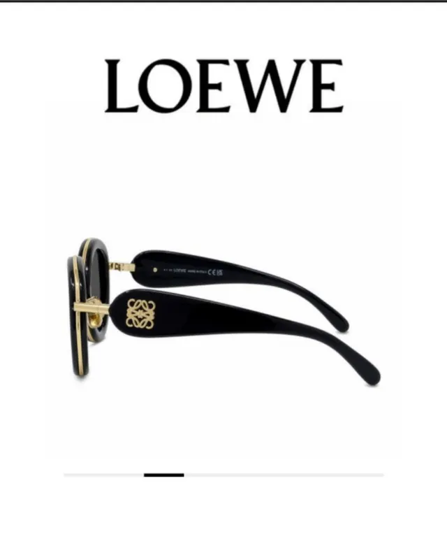 Loewe Round Tortoiseshell and Gold-Tone Sunglasses 3