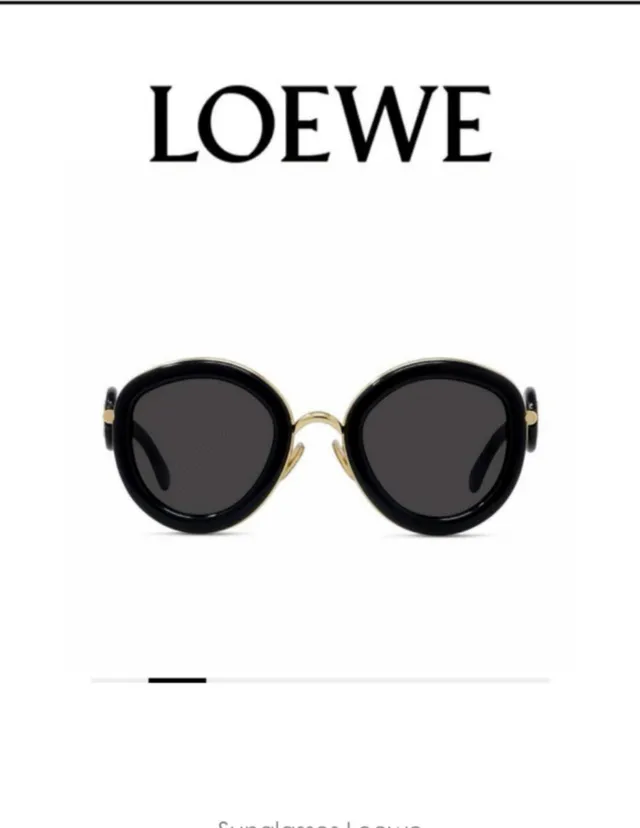 Loewe Round Tortoiseshell and Gold-Tone Sunglasses 4