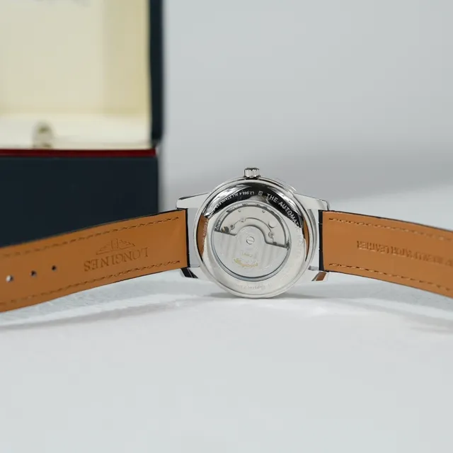 Longines Automatique Black Dial Moonphase Mechanical Watch 5