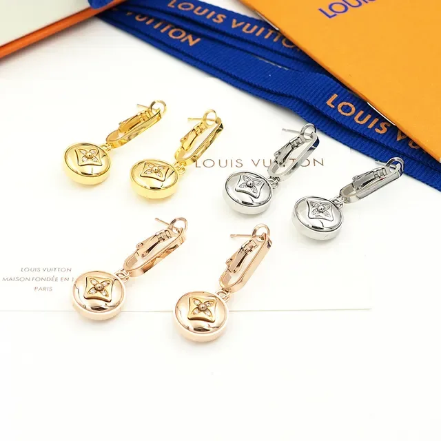 Louis Vuitton B Blossom 18K Rose Gold Diamond Earrings 6