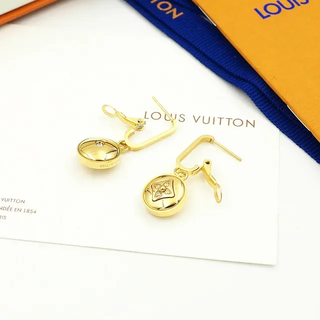 Louis Vuitton B Blossom 18K Rose Gold Diamond Earrings 7