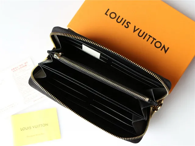 Louis Vuitton Embossed Monogram Beige Long Wallet 3