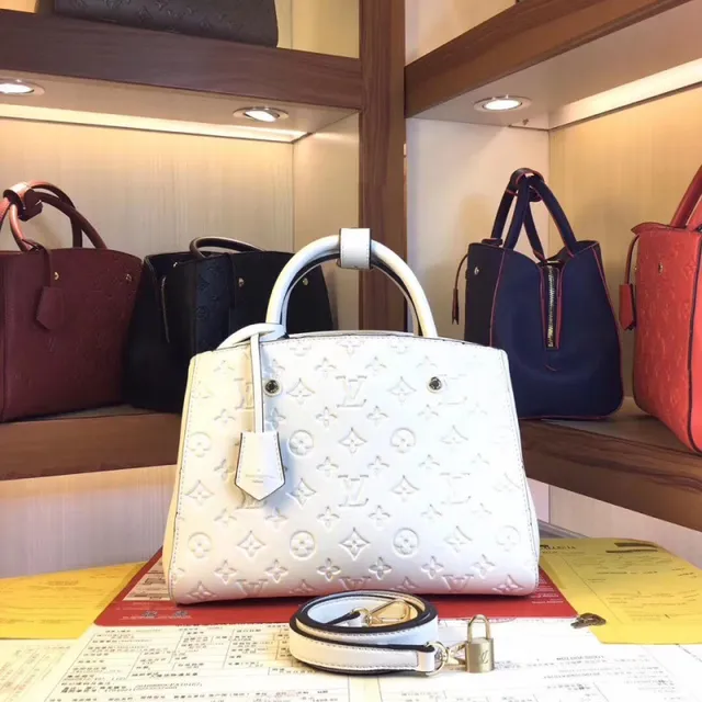 Louis Vuitton Embossed Monogram কালো Structured টপ-হ্যান্ডেল বস্টন ব্যাগ 18