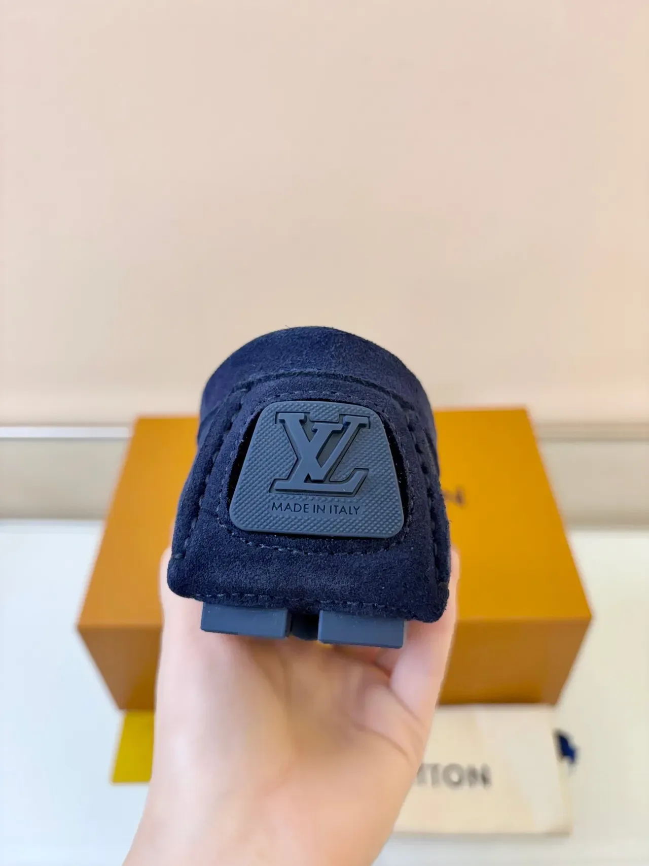 حذاء لوفر Louis Vuitton Horsebit 1955 Navy السودي 4