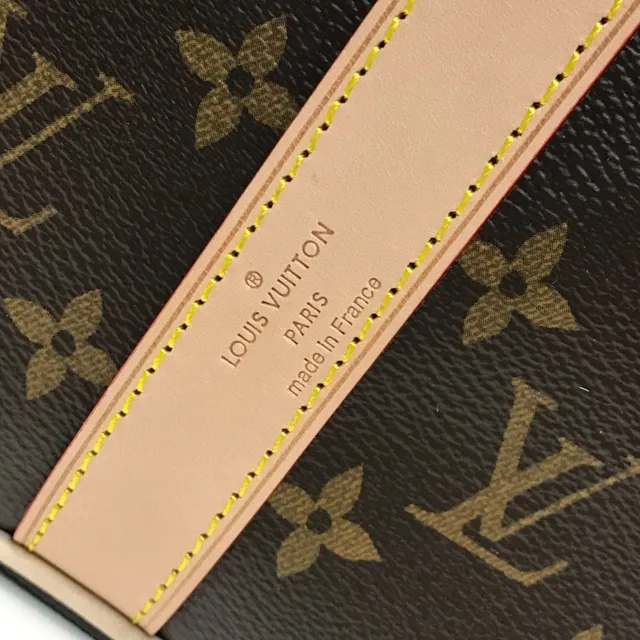 Louis Vuitton Keepall Bandoulière Monogram Canvas Brown and Tan Duffle Bag 3