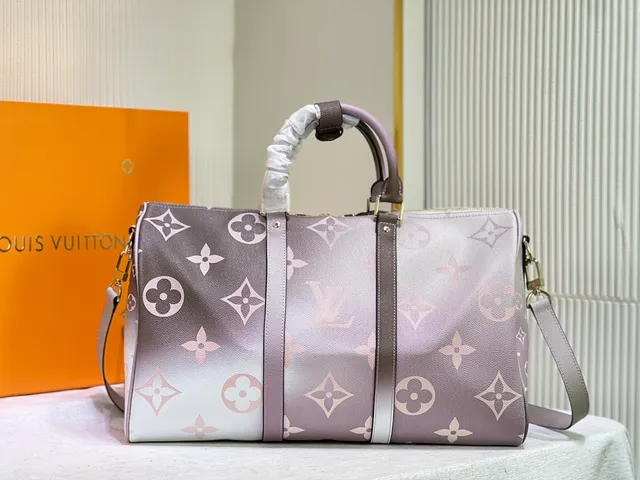 Louis Vuitton Keepall Gradient Monogram Duffle Bag 3