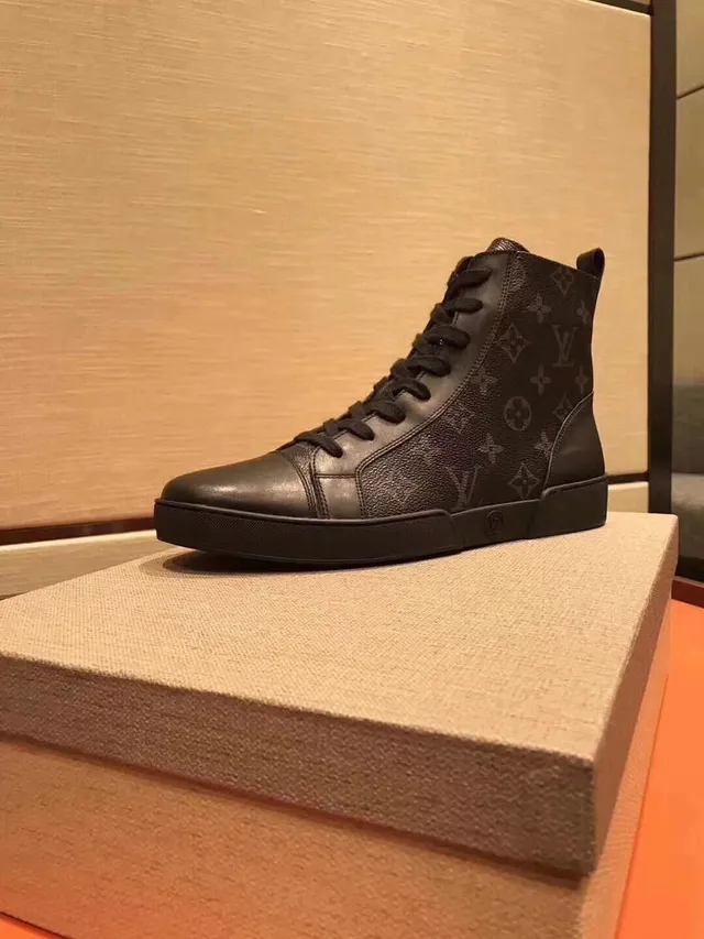Louis Vuitton Le Cagole Black Monogram Canvas Ankle Boots 8