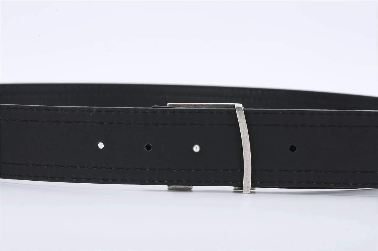 Louis Vuitton LV Belt Black Textured Leather Belt 7