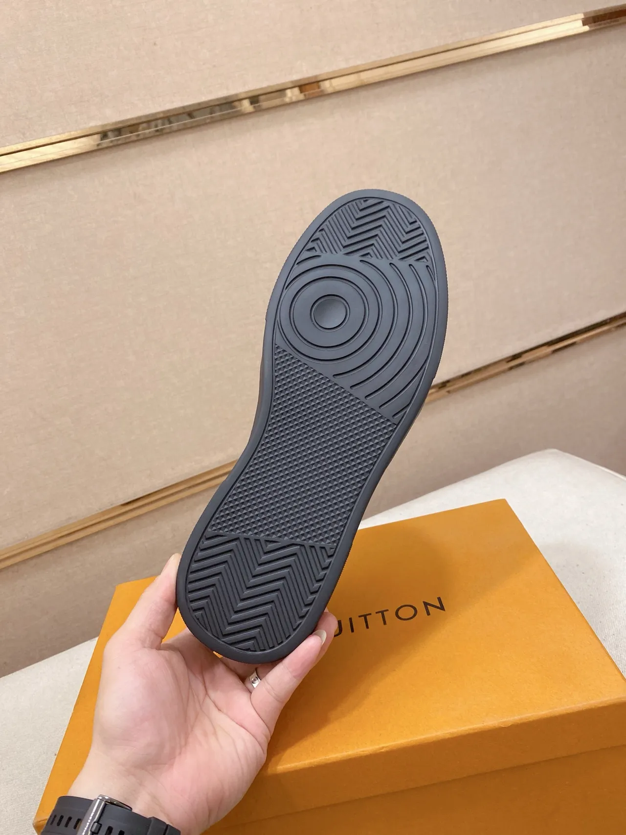 Louis Vuitton LV Trainer Damier Check Oversized Logo Lifestyle Sneaker 2