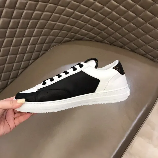 Louis Vuitton LV Trainer White Black Low-Top Monogram-Accented Lifestyle Sneakers 3