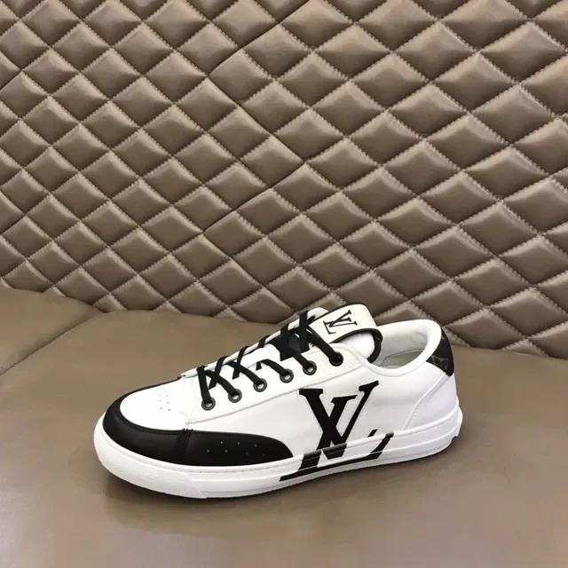 Louis Vuitton LV Trainer White Black Low-Top Monogram-Accented Lifestyle Sneakers 5