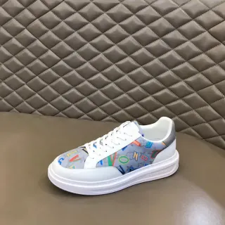 Louis Vuitton LV Trainer أبيض متعدد الألوان حذاء رياضي منخفض الارتفاع منصة سميك
