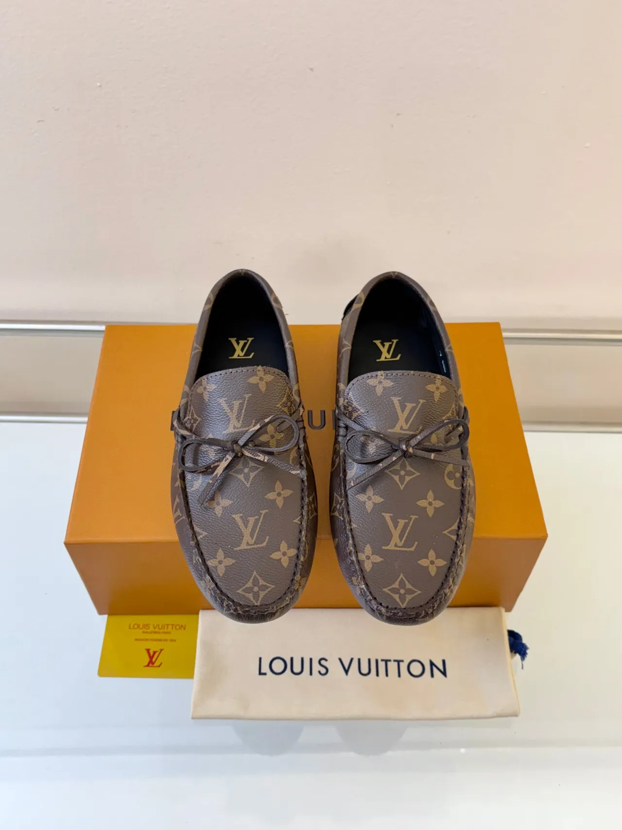 Louis Vuitton Monogram Canvas Bow Loafer 6