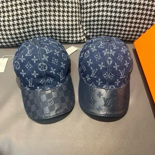 Louis Vuitton Monogram Denim বেসবল ক্যাপ