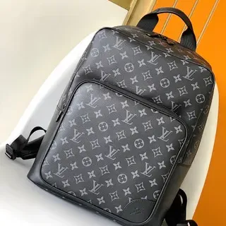 Louis Vuitton Monogram Eclipse Black and Gray Casual Backpack