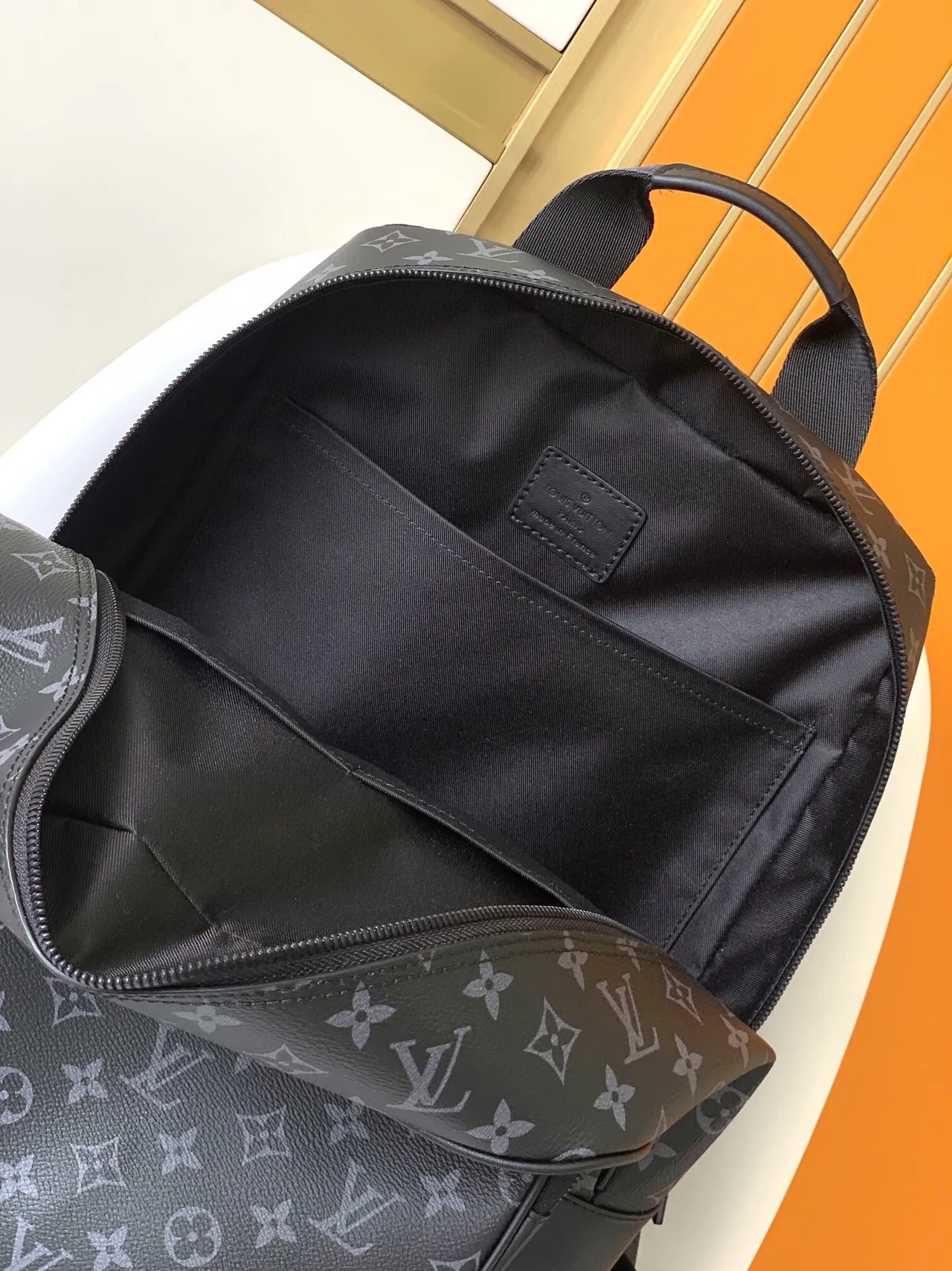 Louis Vuitton Monogram Eclipse Black and Gray Casual Backpack 2
