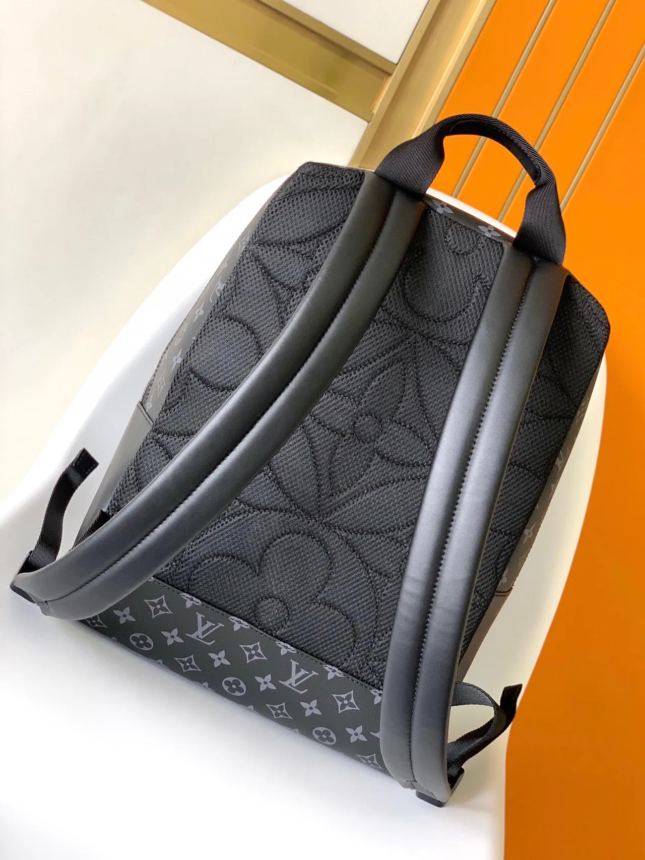 Louis Vuitton Monogram Eclipse Black and Gray Casual Backpack 3
