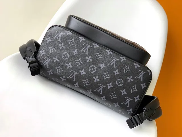 Louis Vuitton Monogram Eclipse Black and Gray Casual Backpack 4